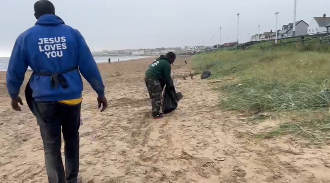 Clean up crew